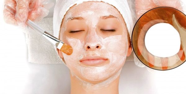 Esfoliante com água de rosas e açúcar