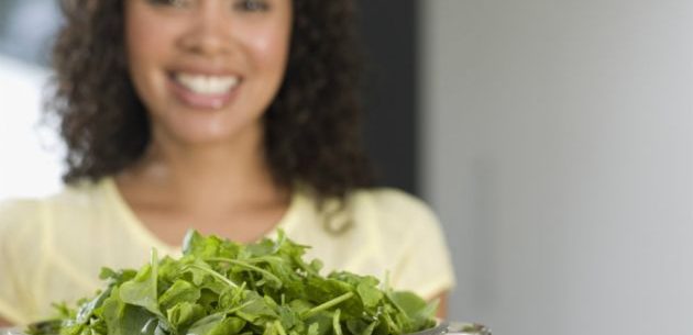 Propriedades das verduras de folha verde