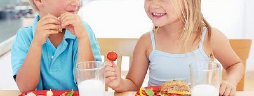 Alimentação saudável para as crianças