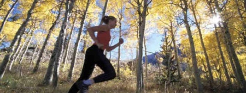 Alguns benefícios de correr na natureza