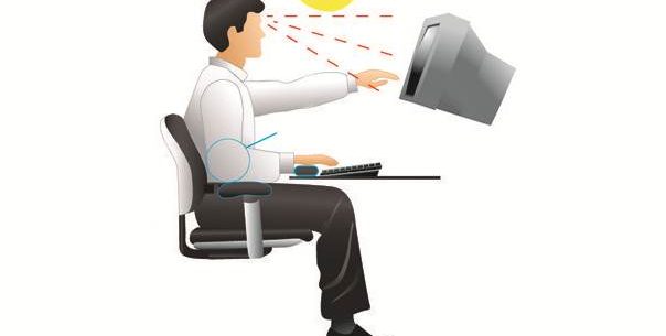 3 importantes dicas para melhorar sua postura em frente ao computador