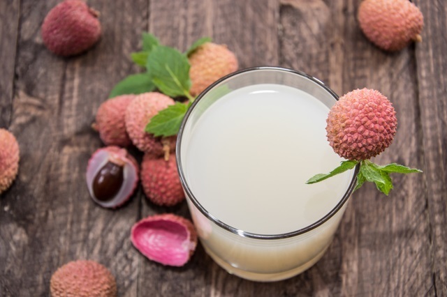 Suco de lichia