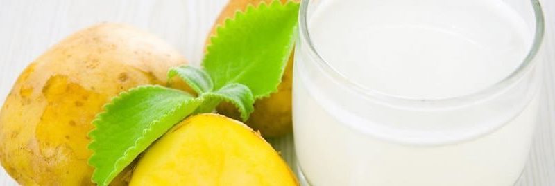 Benefícios do suco de batata para curar doenças