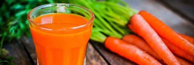 Suco de cenoura e limão para emagrecer