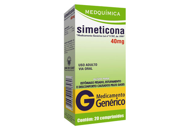 O uso do simeticona para tratar o inchaço abdominal