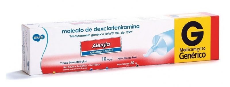 Indicações e efeitos colaterais do Maleato de Dexclorfeniramina