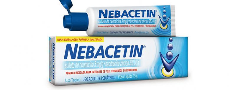 Nebacetin: bula, para que serve, contraindicações e efeitos colaterais