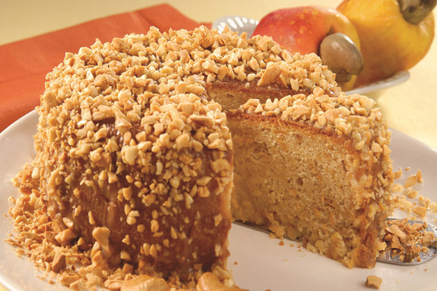 bolo de caju