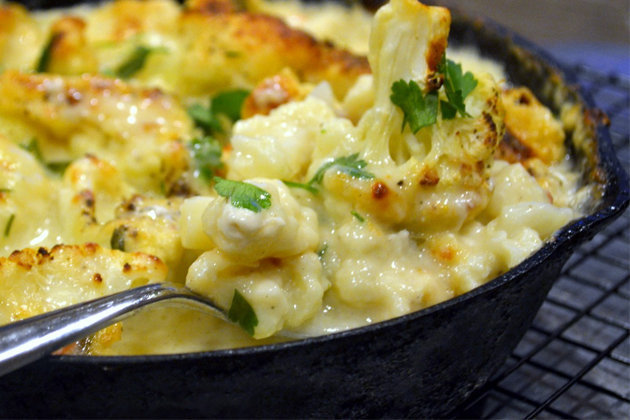 couve flor gratinada